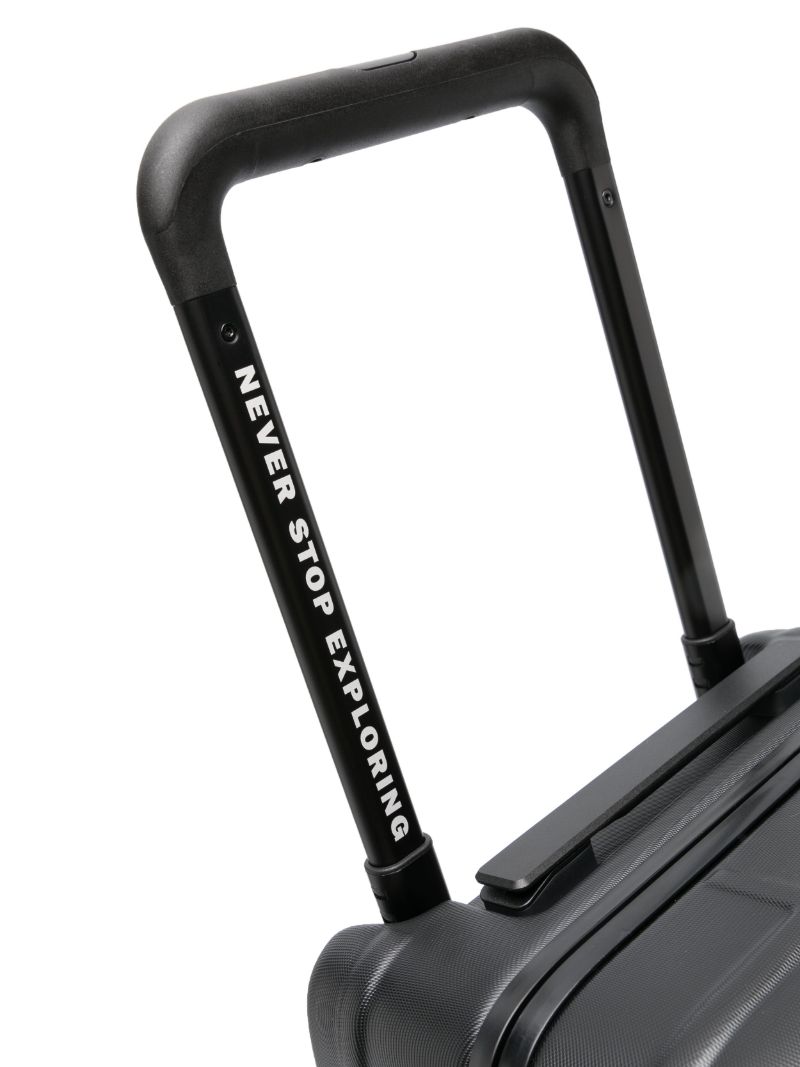 Black Logo-print Suitcase