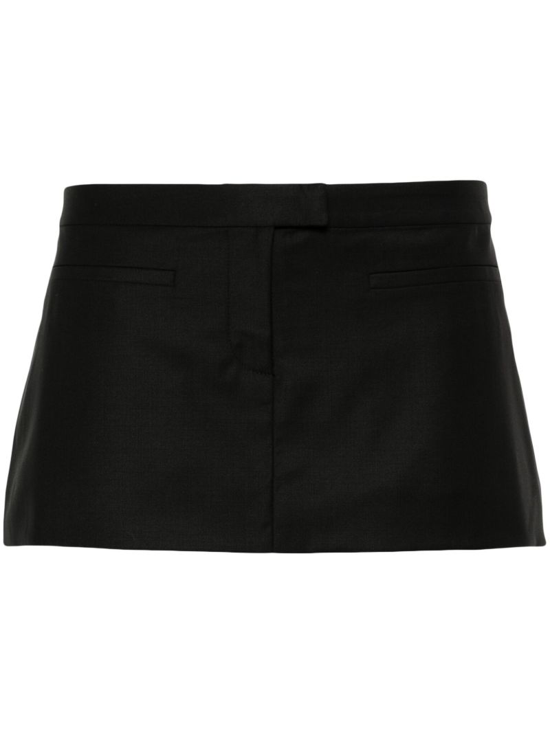 Black Suwo Mini Skirt
