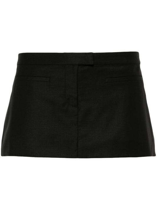 Black Suwo Mini Skirt