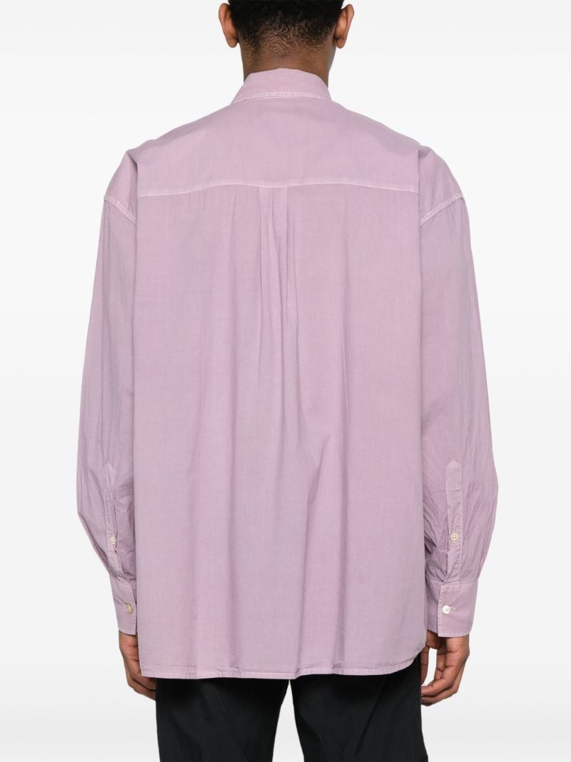 Purple Borrowed Bd Cotton Shirt