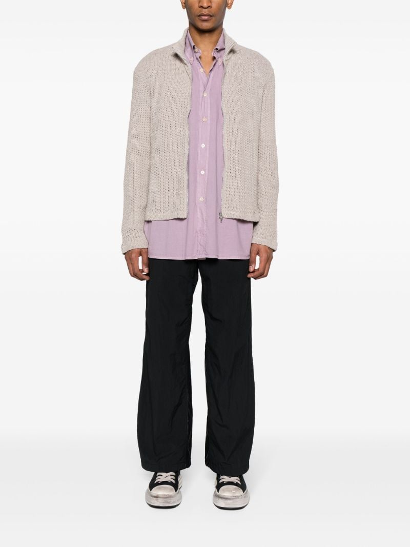 Purple Borrowed Bd Cotton Shirt