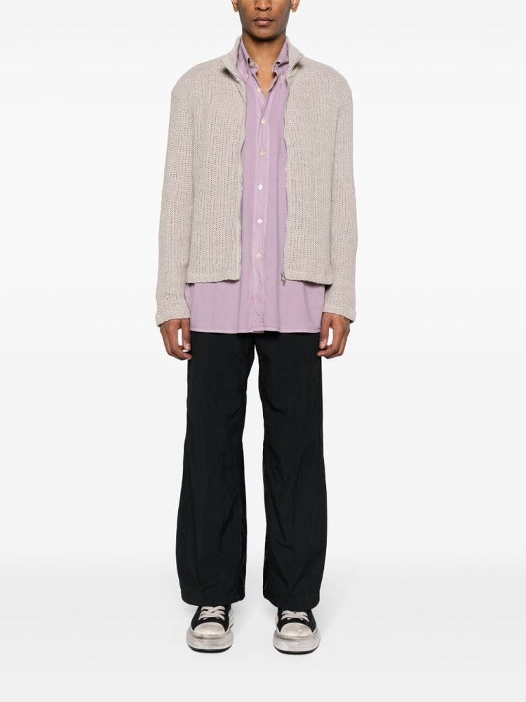 Purple Borrowed Bd Cotton Shirt
