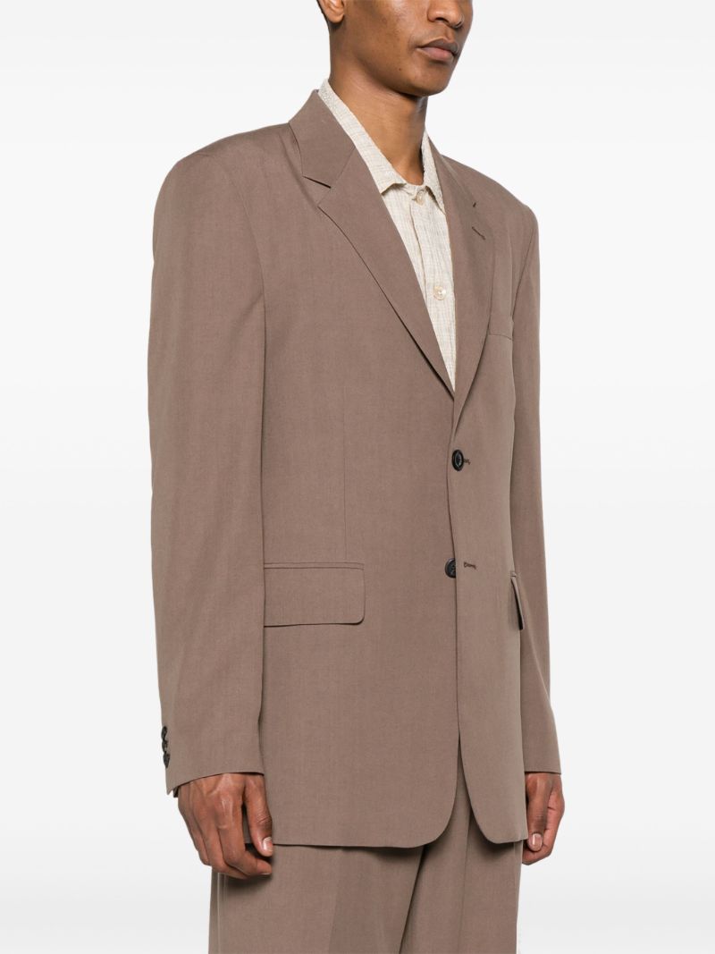 Brown Vienna Single-breasted Blazer