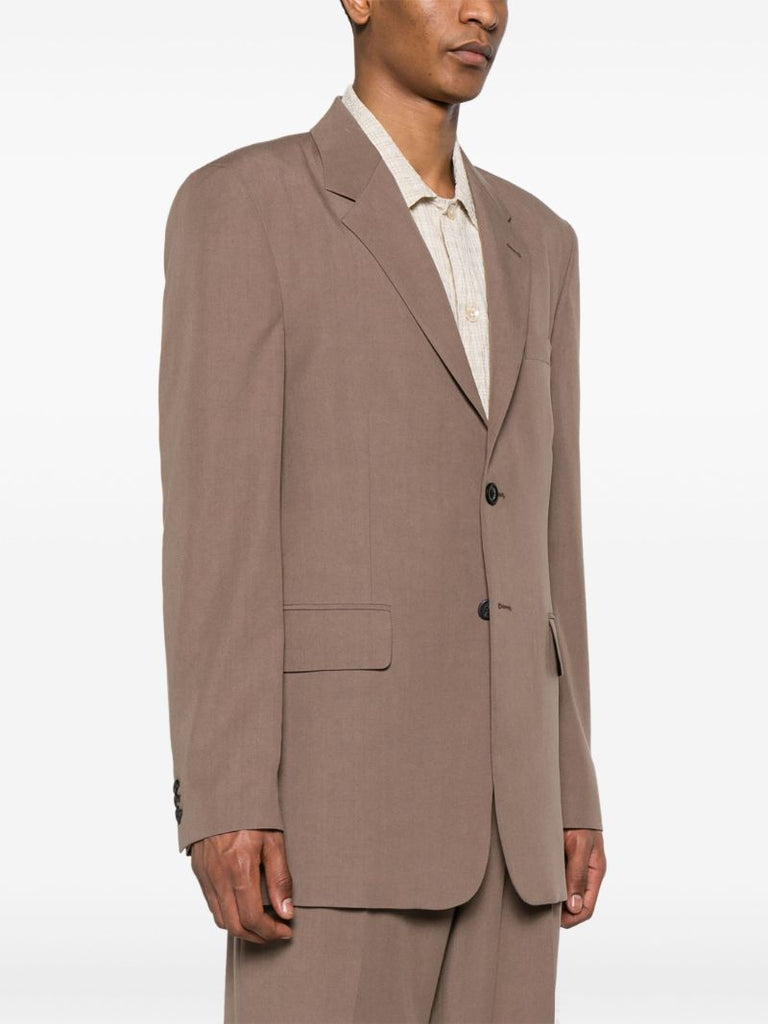 Brown Vienna Single-breasted Blazer