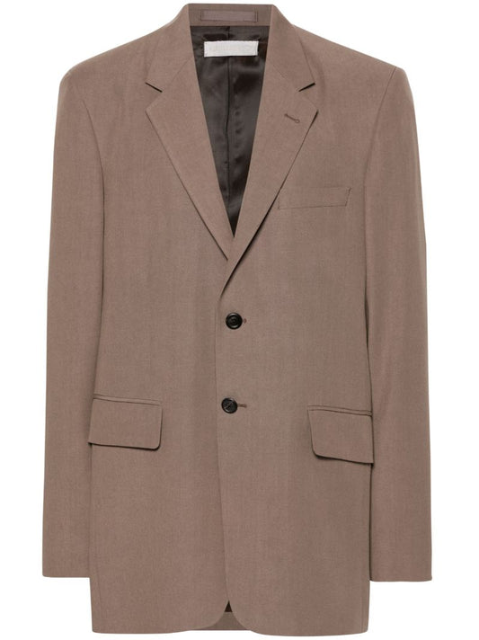 Brown Vienna Single-breasted Blazer