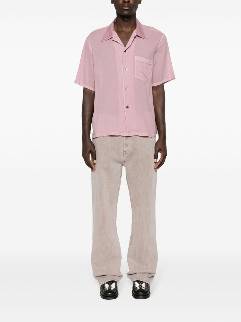Purple Cotton Voile Shirt