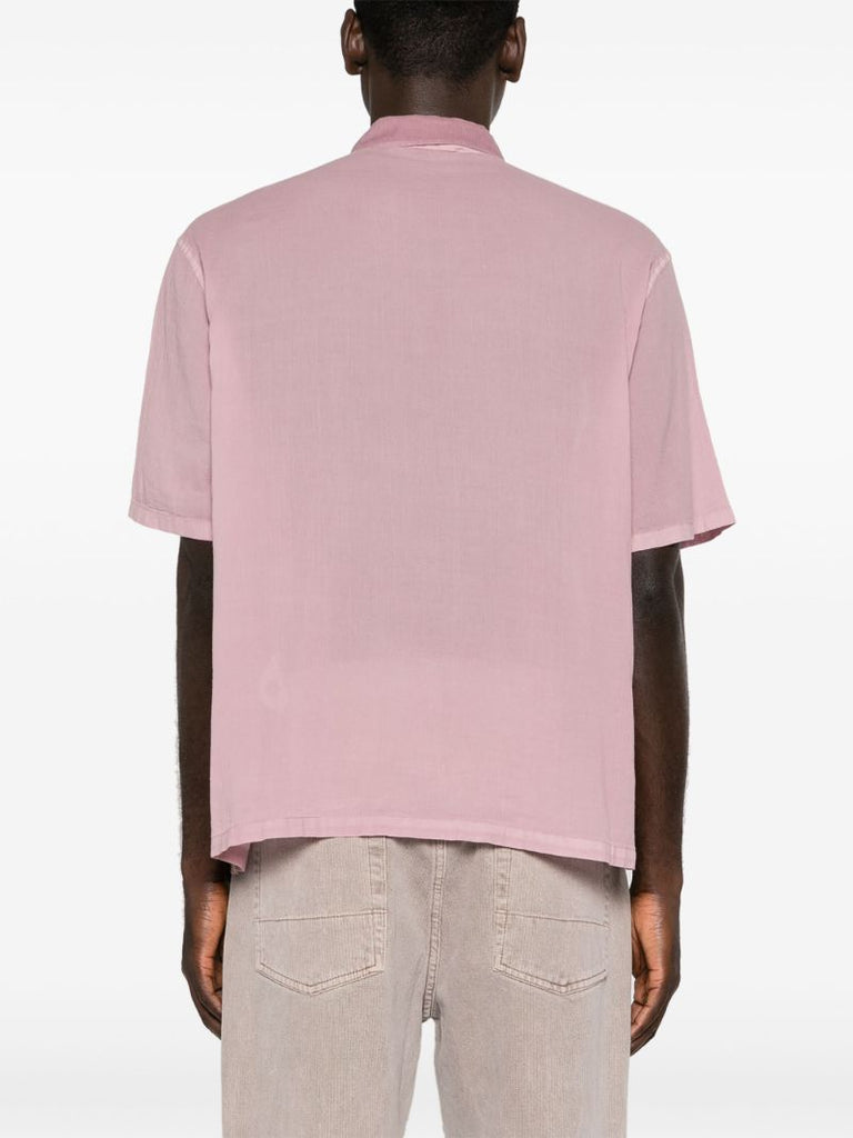 Purple Cotton Voile Shirt