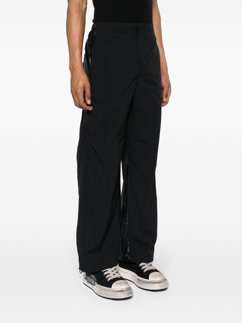 Black Roam Wide-leg Trousers