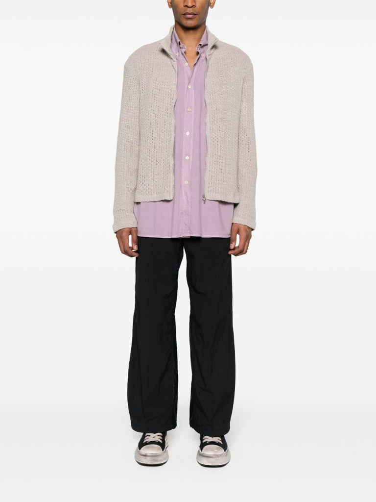 Black Roam Wide-leg Trousers