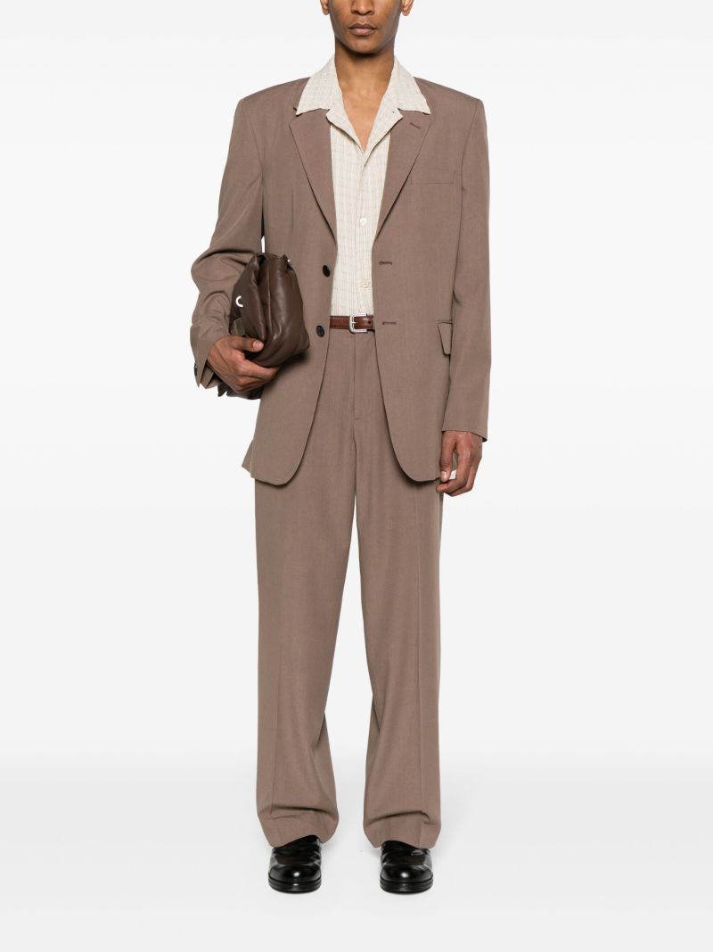White Box Seersucker-texture Shirt