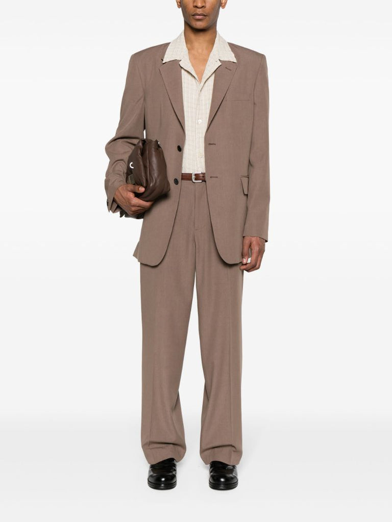 White Box Seersucker-texture Shirt