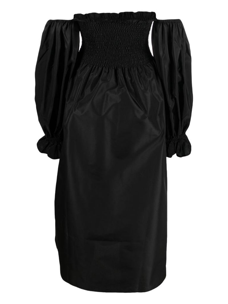 Black Atlanta Midi Dress