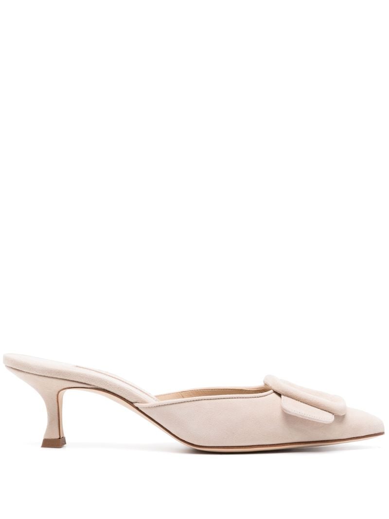 Neutral Maysale 50 Suede Pumps