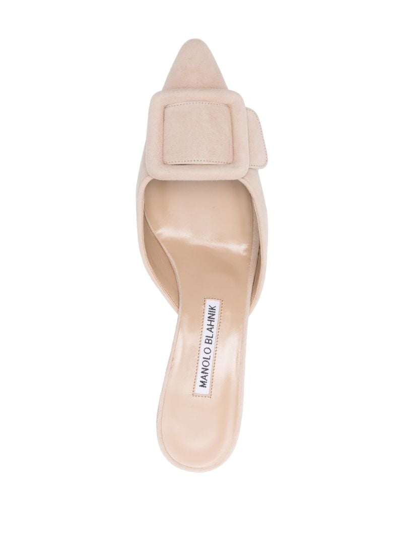 Neutral Maysale 50 Suede Pumps