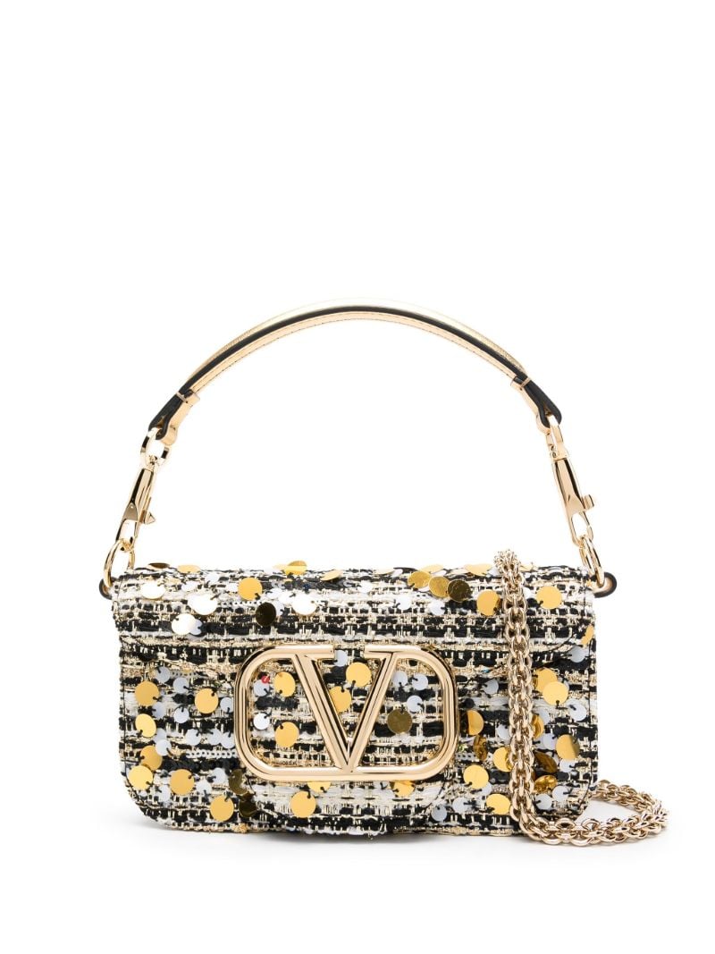 Multicolour LocÃ_x0083_Â² Sequined Shoulder Bag