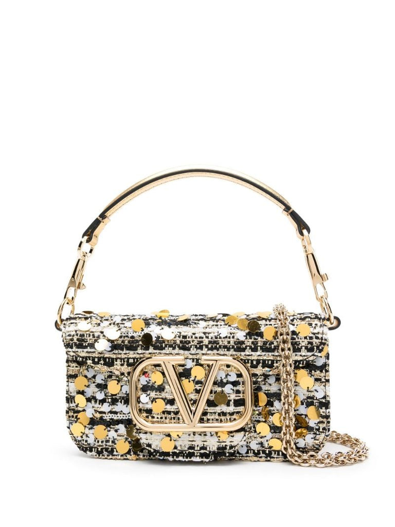 Multicolour LocÃ_x0083_Â² Sequined Shoulder Bag