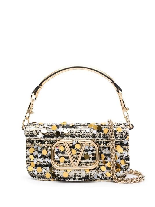 Multicolour LocÃ_x0083_Â² Sequined Shoulder Bag