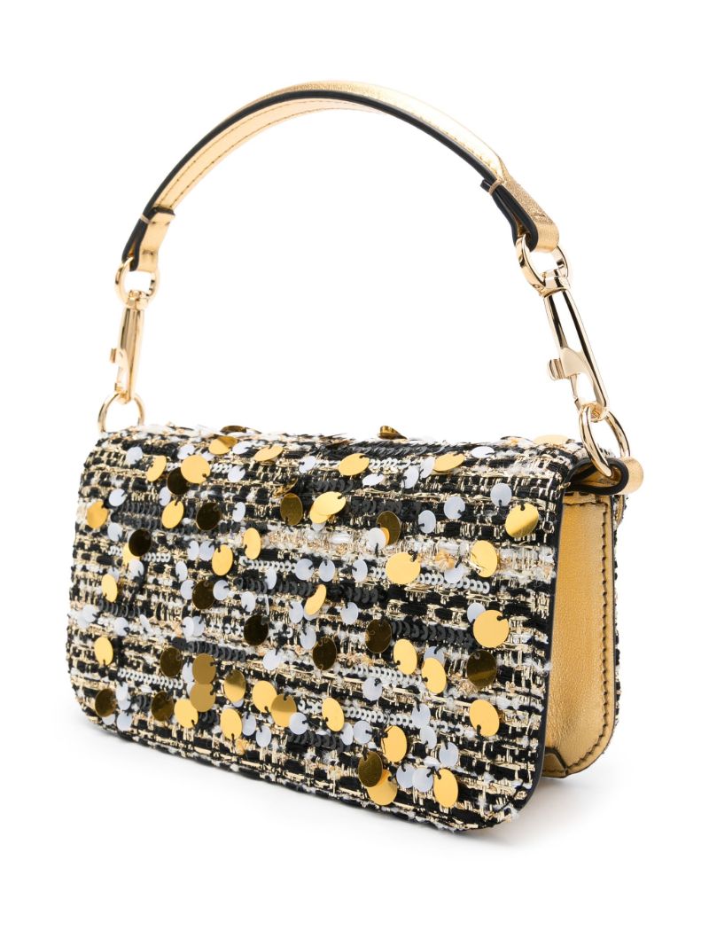 Multicolour LocÃ_x0083_Â² Sequined Shoulder Bag