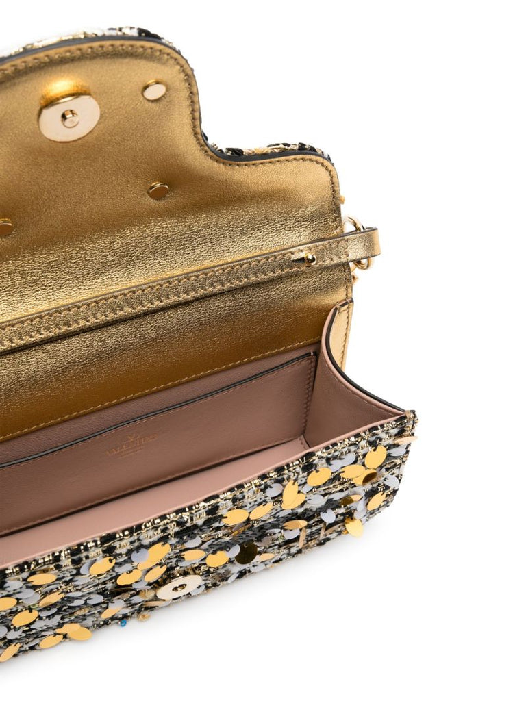 Multicolour LocÃ_x0083_Â² Sequined Shoulder Bag