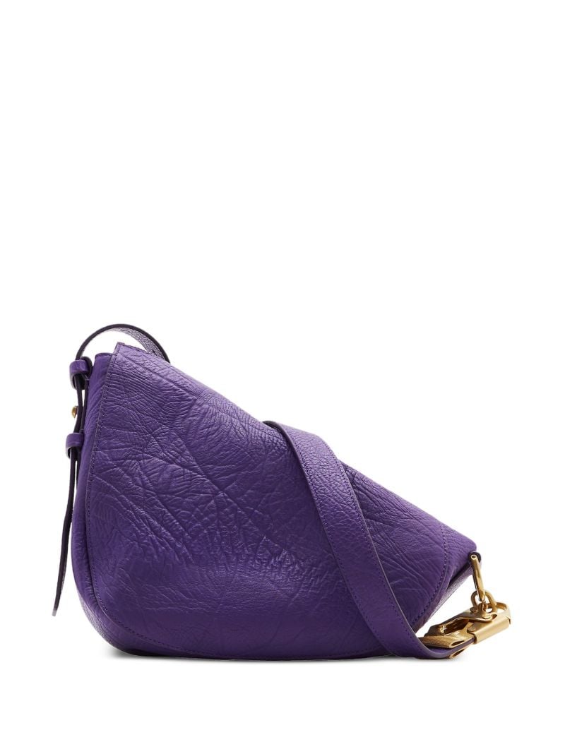 Purple Knight Small Leather Shoulder Bag