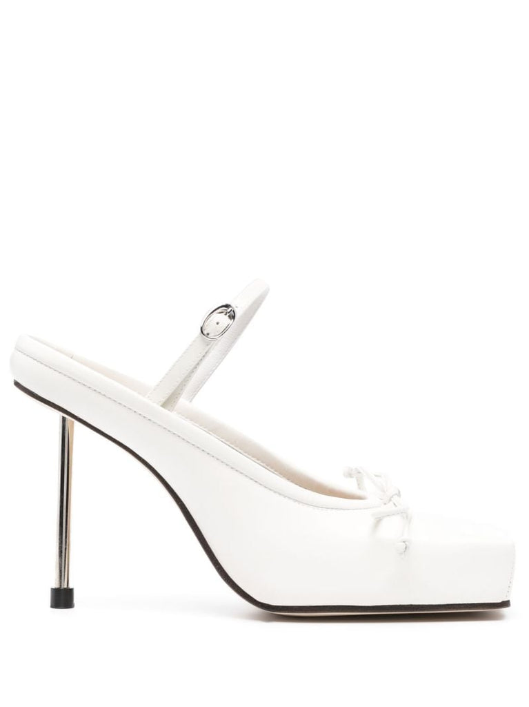 Neutral Les Chaussures Ballet 100 Leather Mules