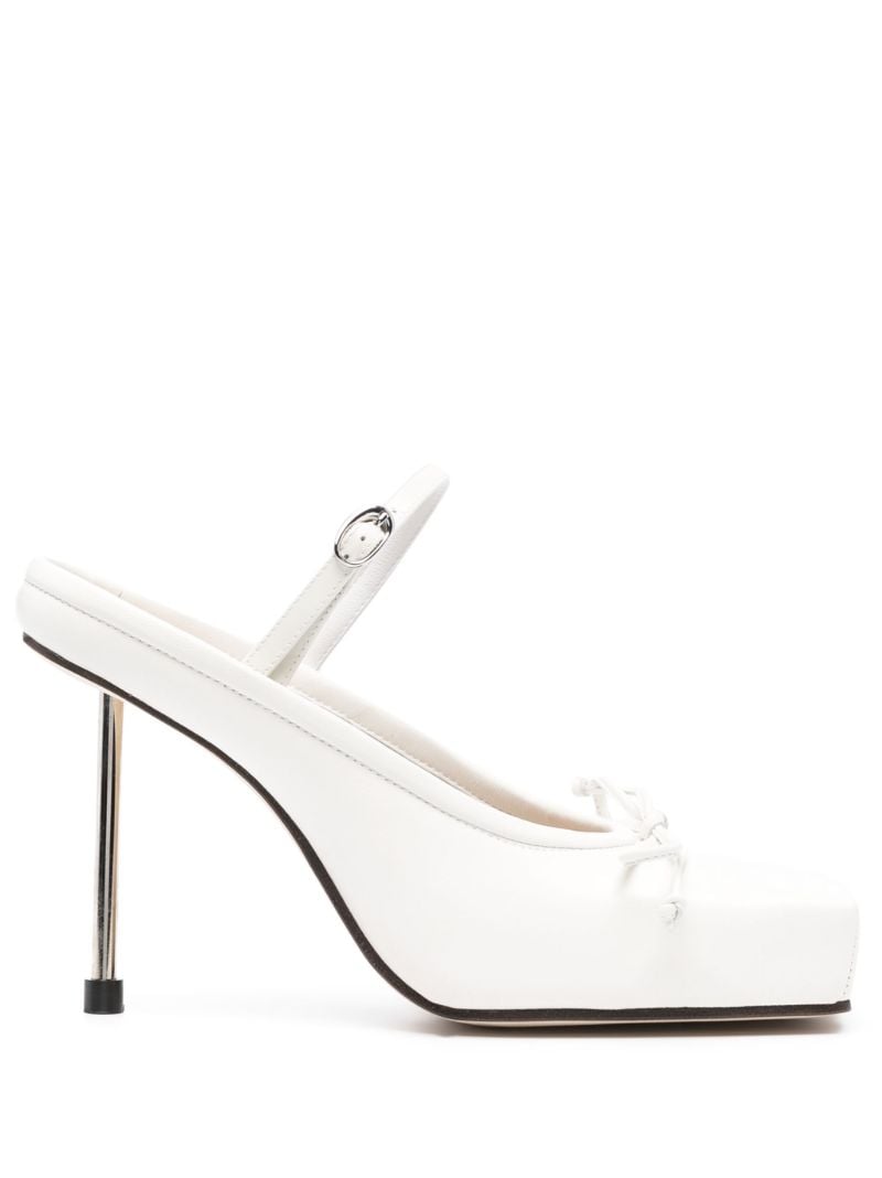 Neutral Les Chaussures Ballet 100 Leather Mules