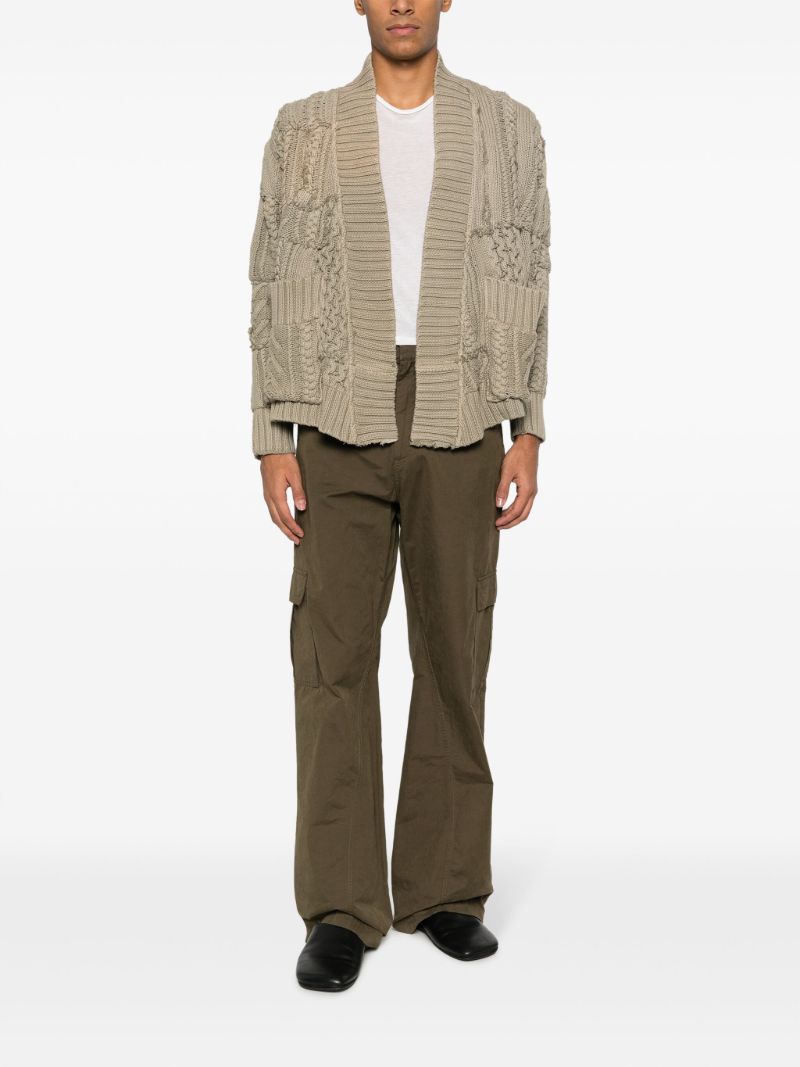 Green Fisherman Gl1 Knit Cardigan