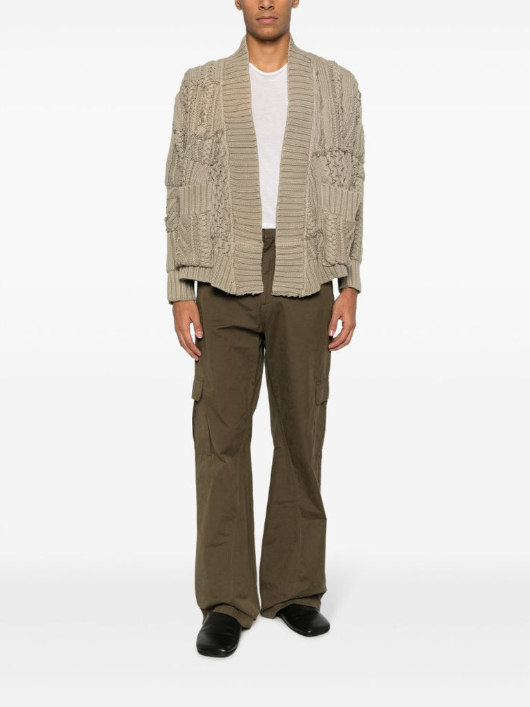 Green Fisherman Gl1 Knit Cardigan