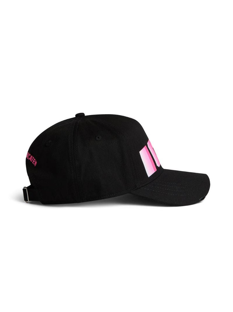 Black Logo-print Cotton Baseball Cap