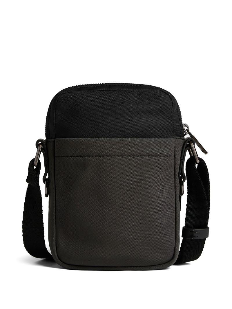 Black Logo-detail Crossbody Bag