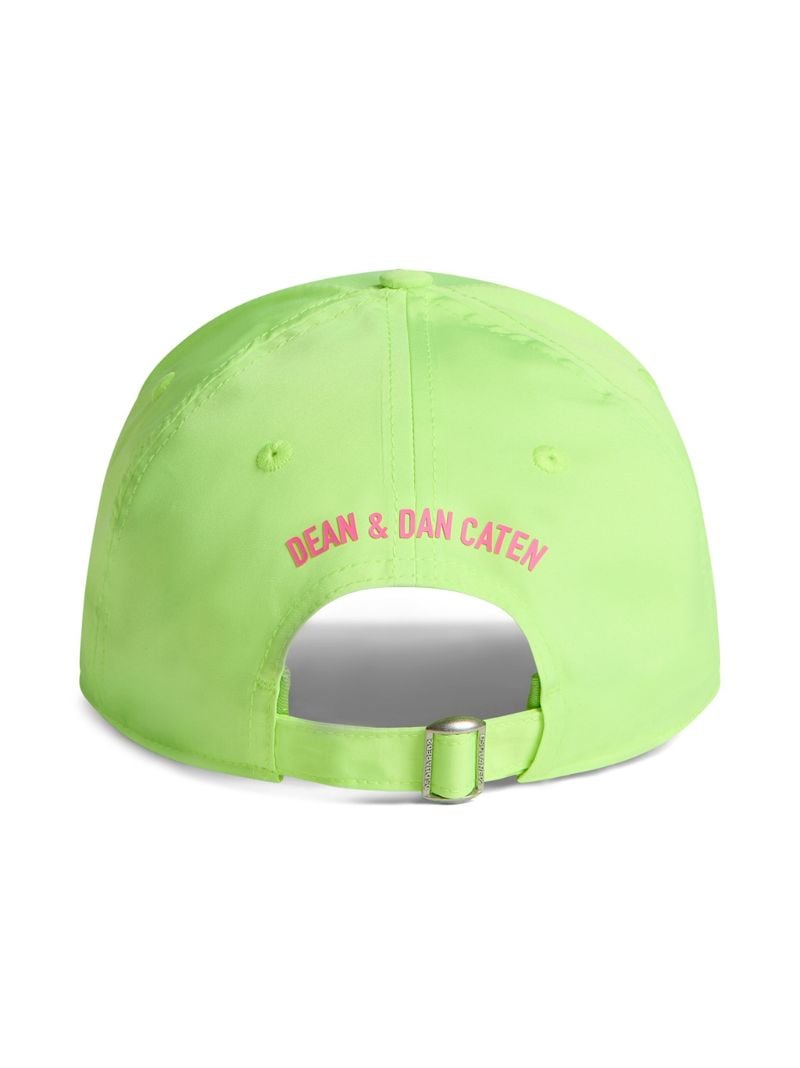Green Icon Logo-print Baseball Cap