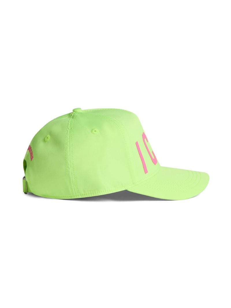 Green Icon Logo-print Baseball Cap