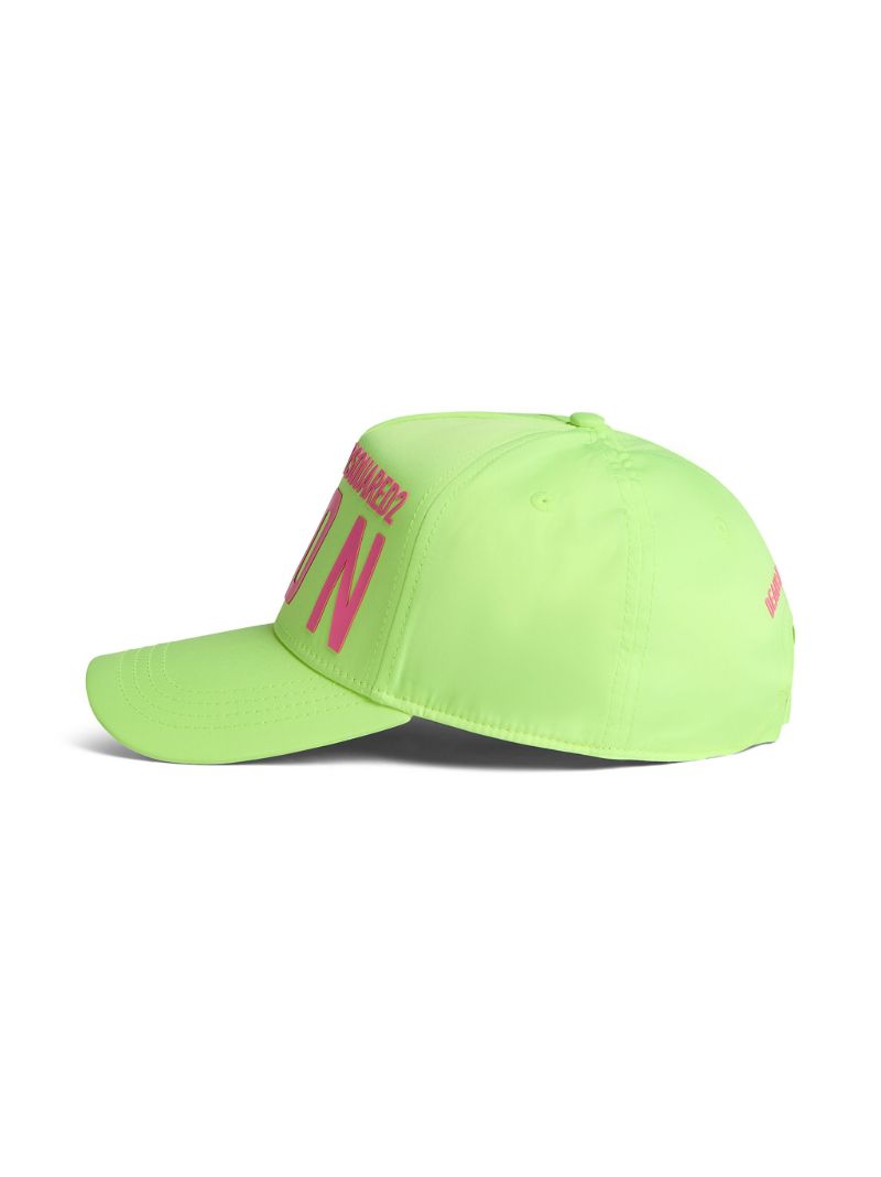 Green Icon Logo-print Baseball Cap