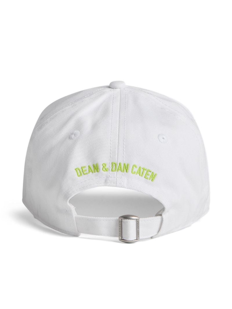 White Logo-print Baseball Hat
