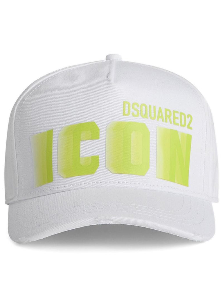 White Logo-print Baseball Hat