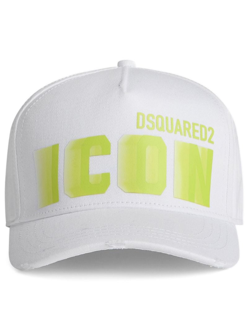 White Logo-print Baseball Hat