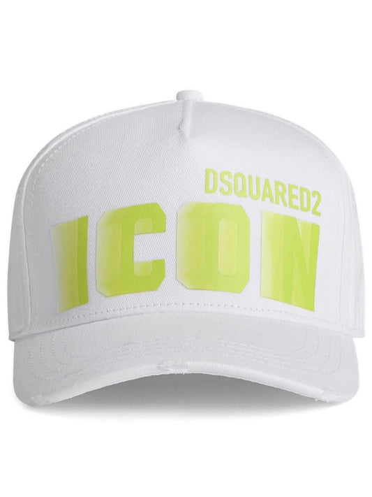 White Logo-print Baseball Hat