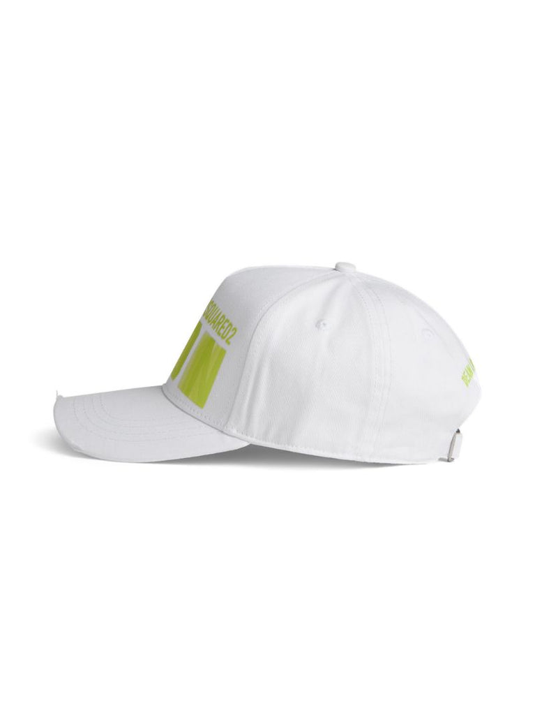 White Logo-print Baseball Hat