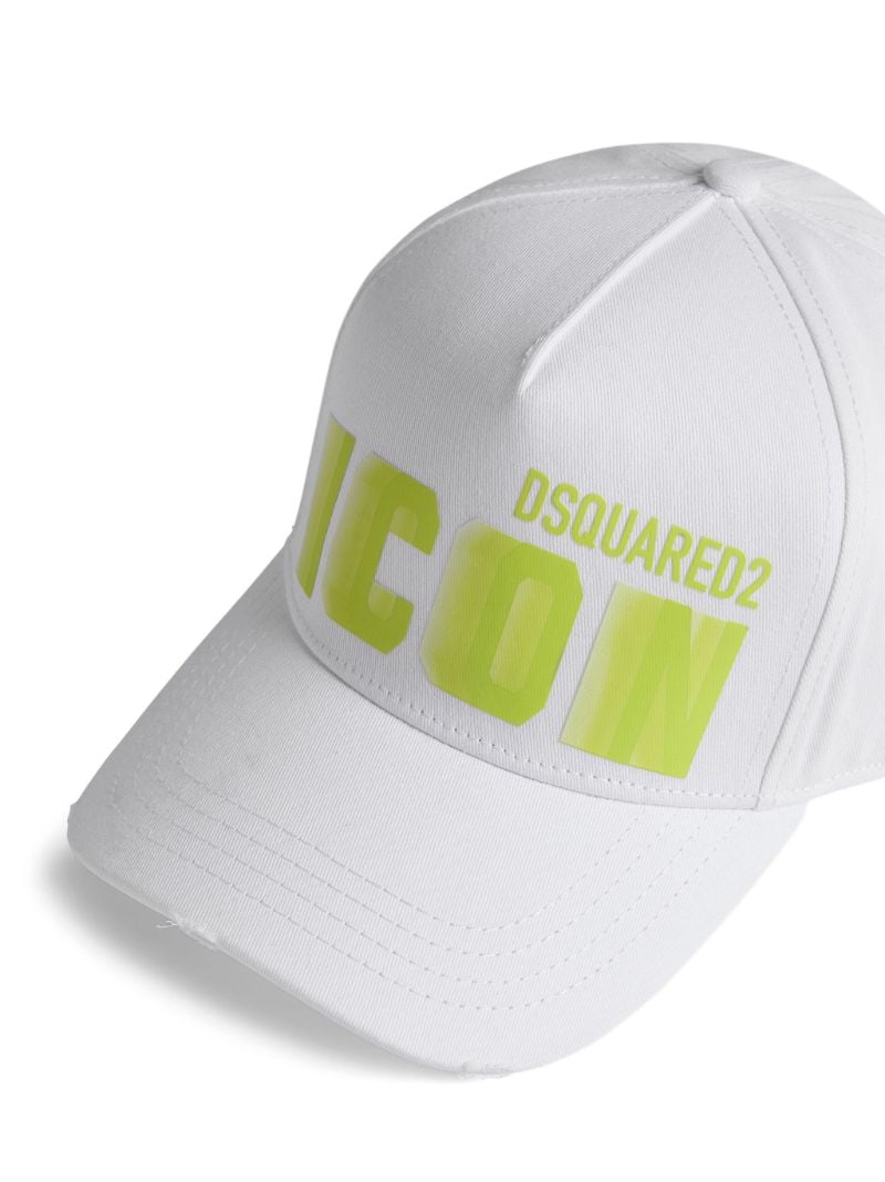 White Logo-print Baseball Hat
