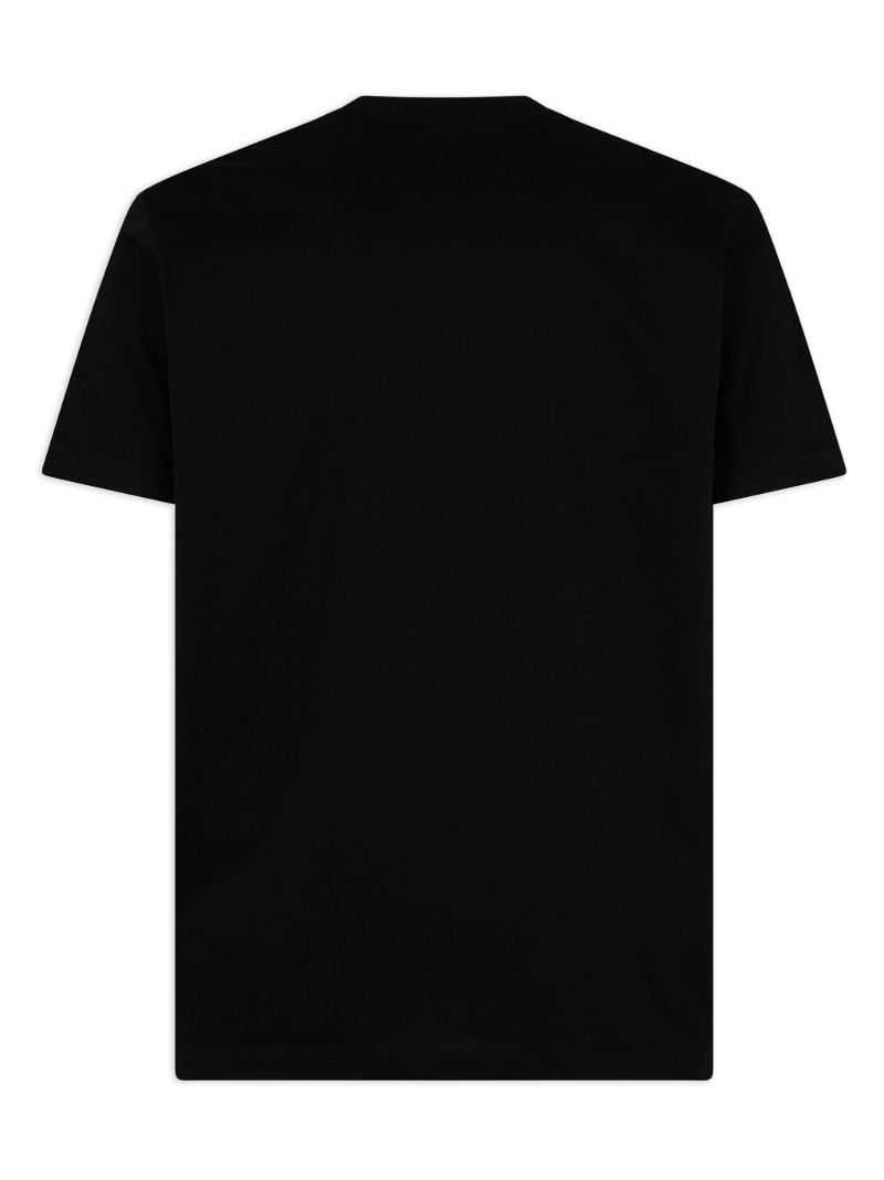 Black Icon Logo-print Cotton T-shirt