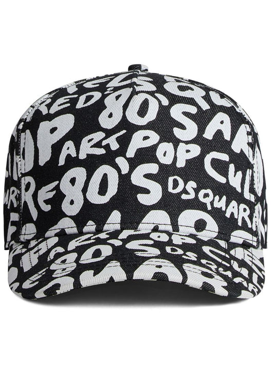 Black Logo-print Baseball Cap