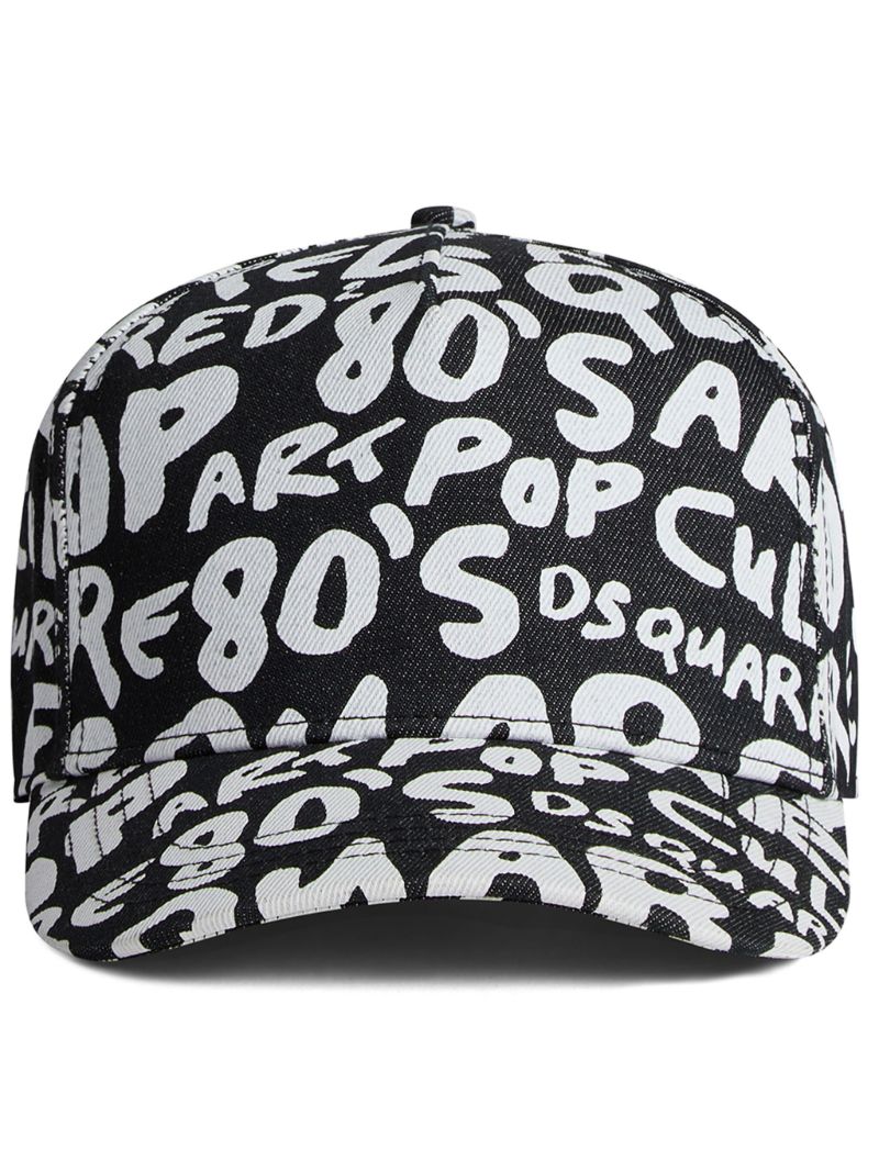 Black Logo-print Baseball Cap