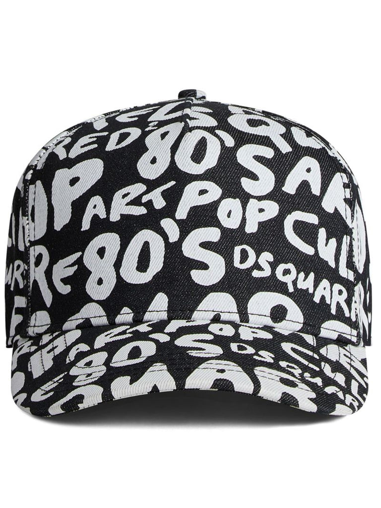 Black Logo-print Baseball Cap