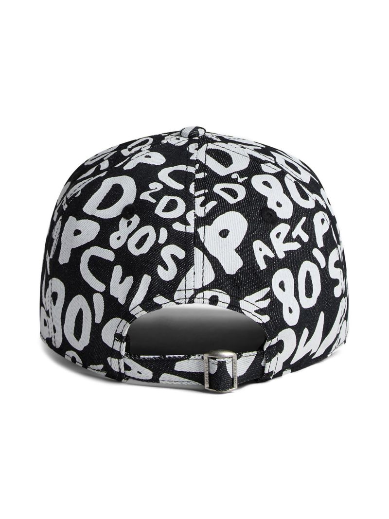 Black Logo-print Baseball Cap