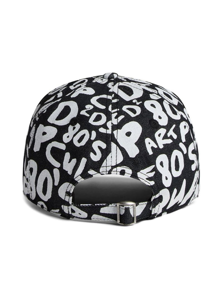 Black Logo-print Baseball Cap