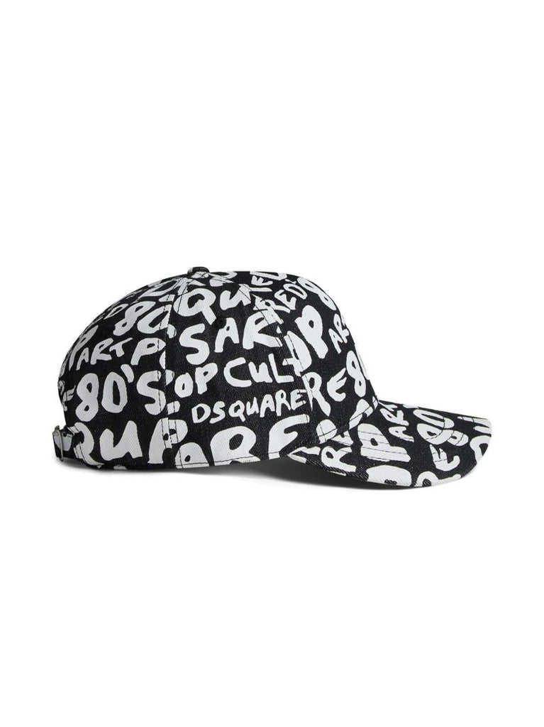 Black Logo-print Baseball Cap