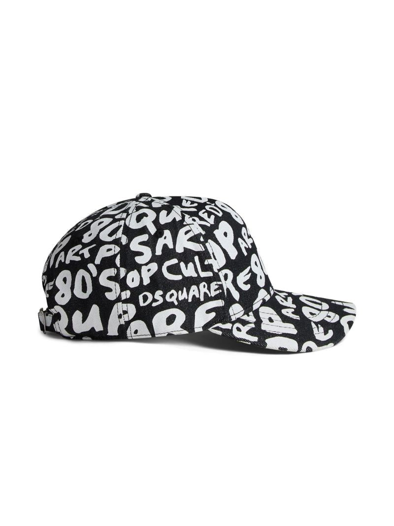 Black Logo-print Baseball Cap