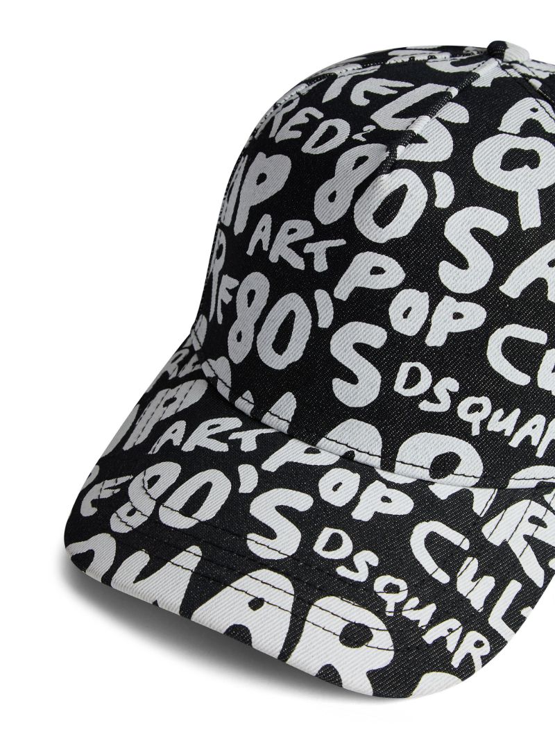 Black Logo-print Baseball Cap