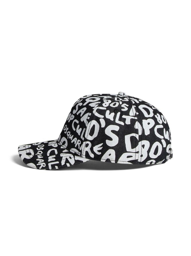 Black Logo-print Baseball Cap