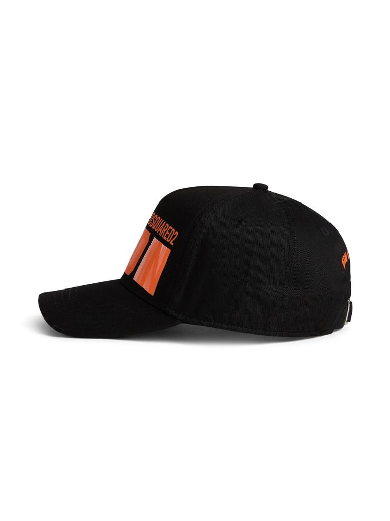 Black Logo-print Baseball Cap